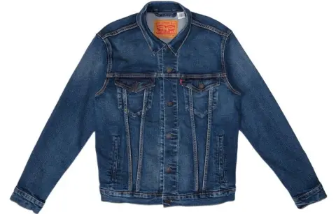 Levis FW22 Denim Jacket Men's Blue