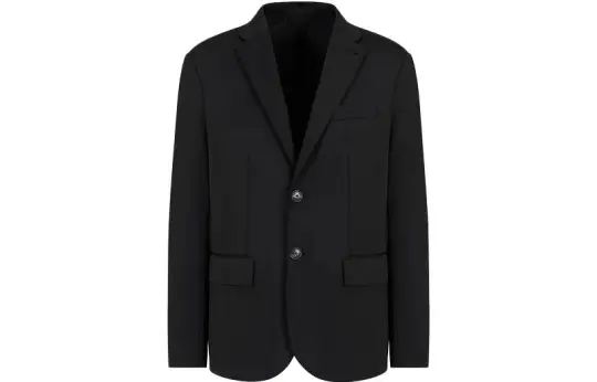 EMPORIO ARMANI FW23 Business Suit Coat Men's Black