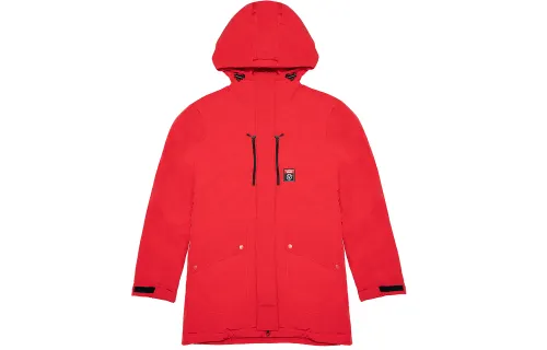 Vans Down Jackets Men's Red Hooded Thickened Other