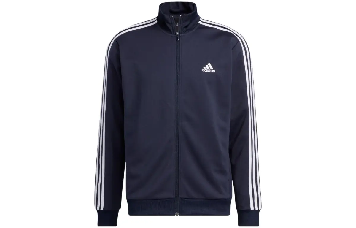 Adidas 3 Stripes Jacket Men's Dark Blue