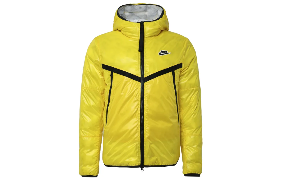 Nike Puffer Jacket Winter Men's Speed Yellow