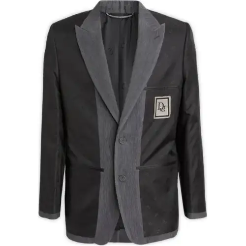 DIOR Jackets & Coats Men's Dark Gray