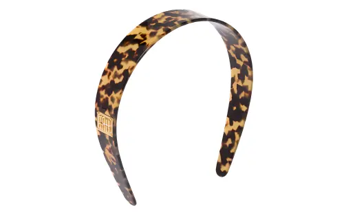 MIU MIU Headbands Women's Tortoiseshell