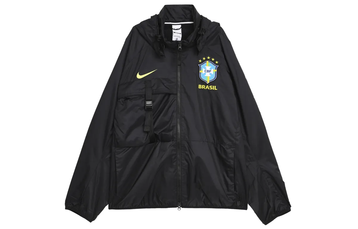 Nike Brazil Men's Nike Soccer Halo Jacket