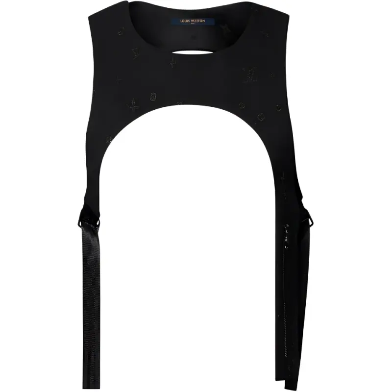 LOUIS VUITTON Tank Top Men's Black