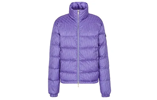 DIOR Quarterly New Products Down Jacket Men's Purple