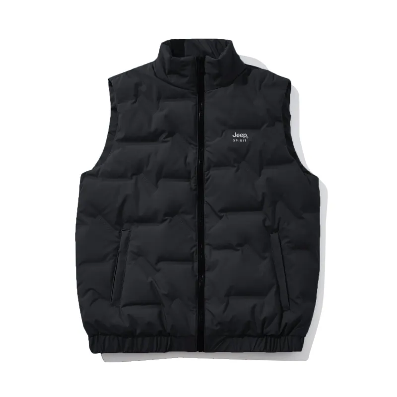 JEEP SPIRIT Down Vests Unisex Stand Collar Moderate Other