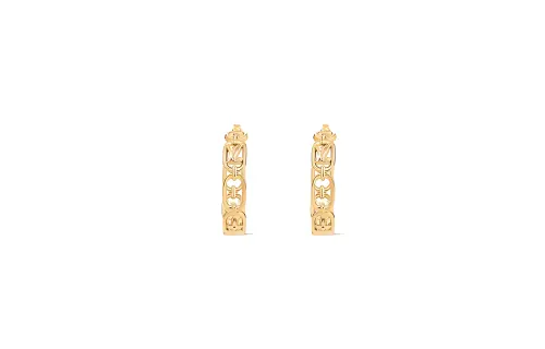 LOUIS VUITTON My Lv Chain Earrings