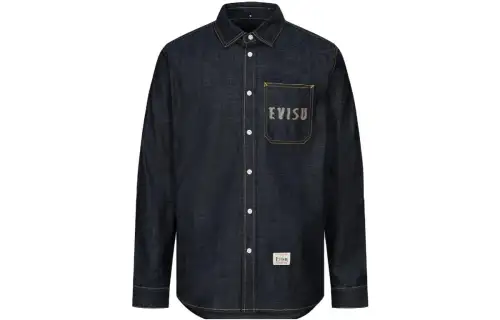 EVISU Denim Jacket Men's Denim Blue