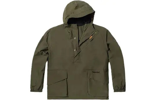 Timberland Jackets Men's Army Green Hooded Moderate Other