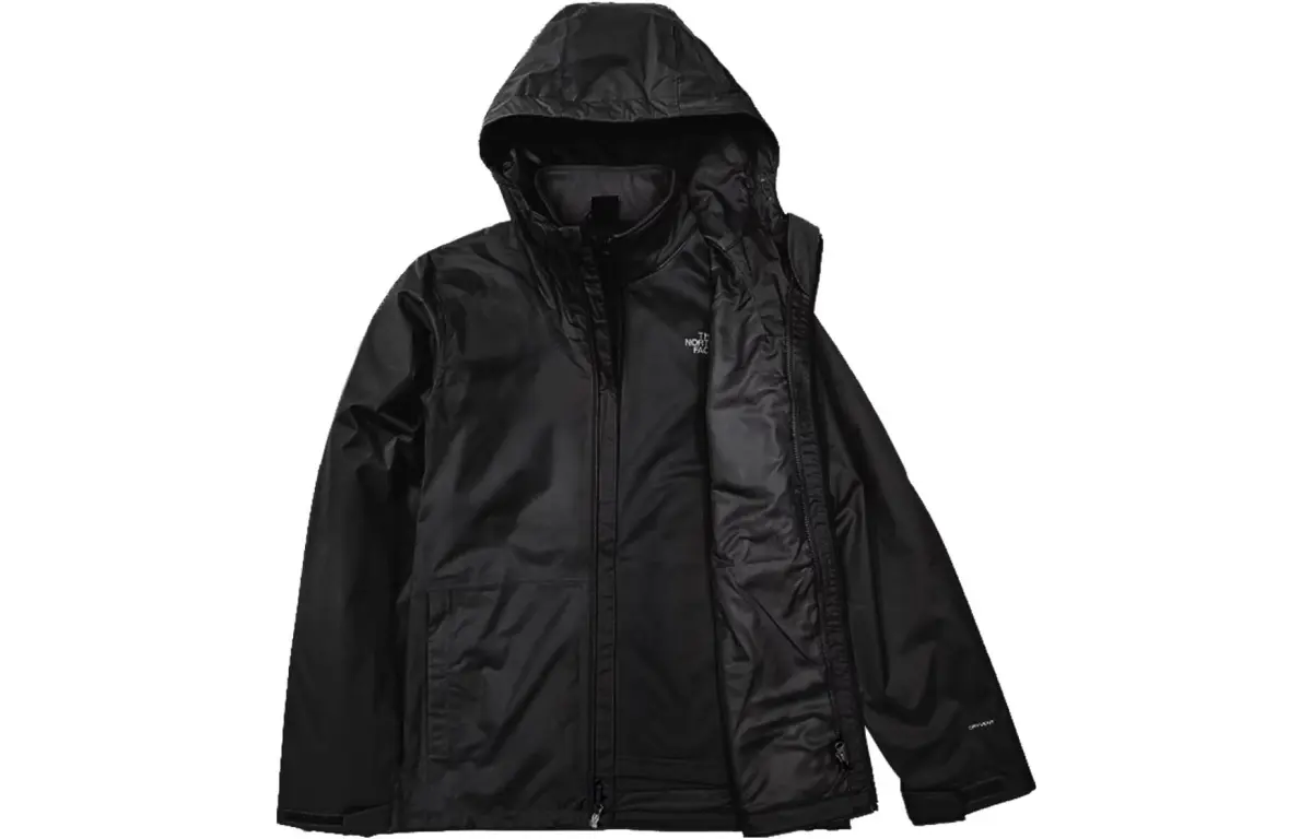 THE NORTH FACE Urban Exploration Hiking Waterproof, Windproof, And Breathable Windbreaker Jacket Men's Black