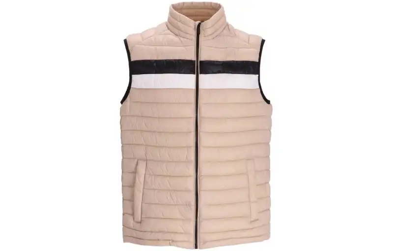 KARL LAGERFELD / Karl Lagerfeld Jeans Vests Men's Apricot Stand Collar Moderate Other