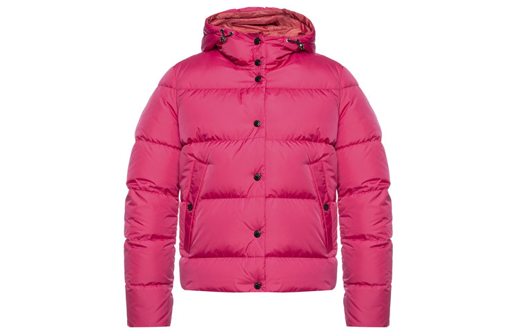 Пуховик куртка Moncler Lena (розовый)