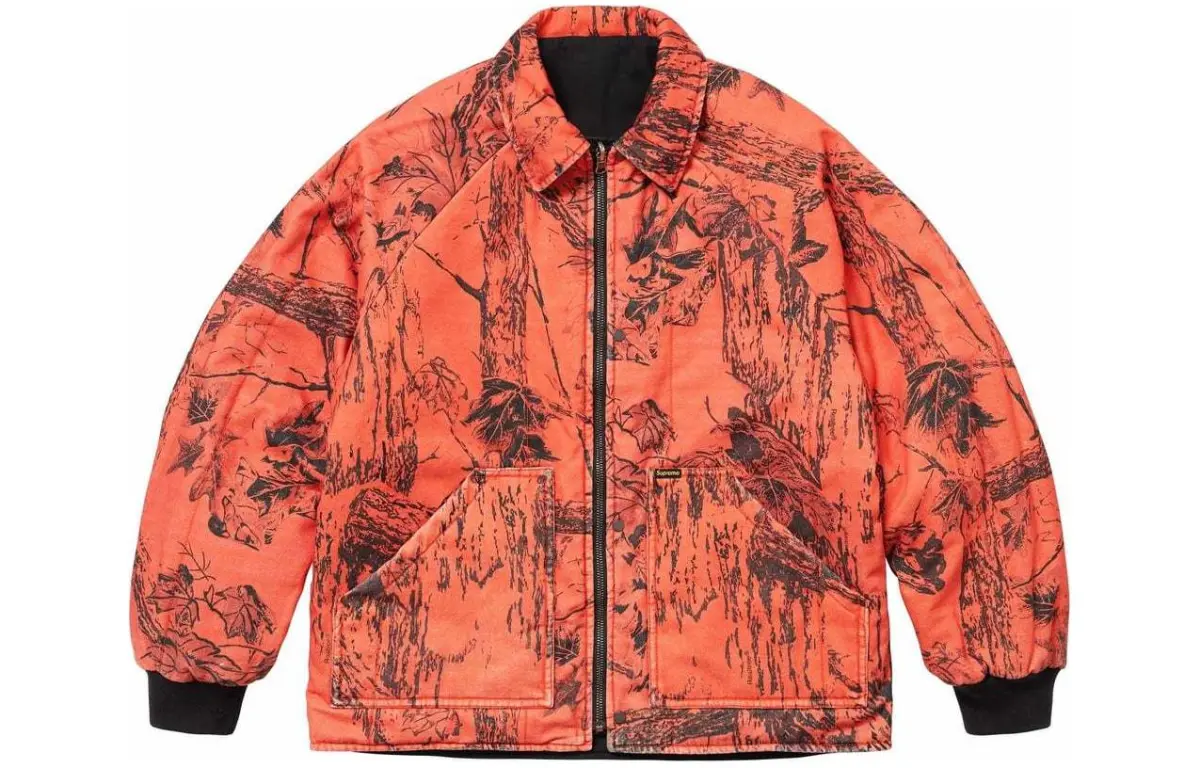 Supreme RealTree Reversible Quilted Work Jacket