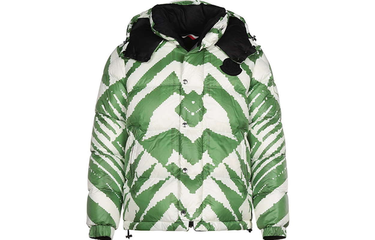 Куртка Moncler (зеленая) — фото 1