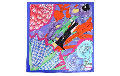 DIOR Knit Scarves Women's Purple