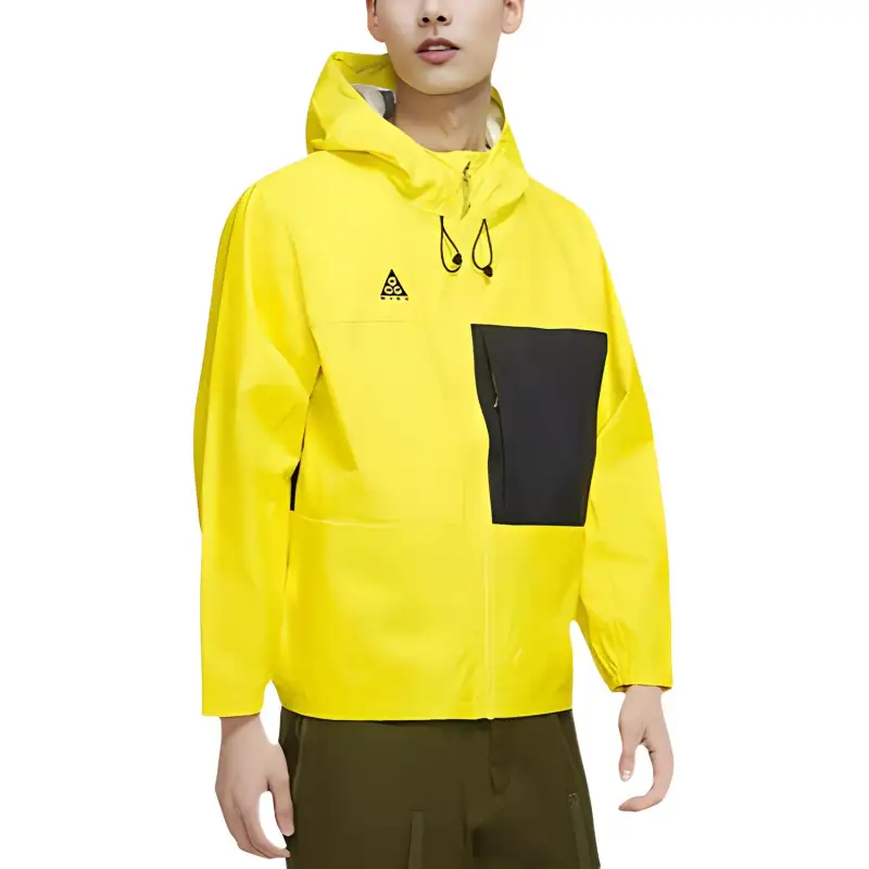 Nike ACG Windproof Windbreaker Jacket Men's Yellow