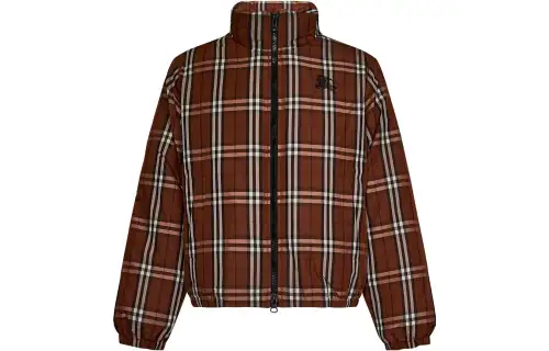 Burberry Check Puffer Jacket