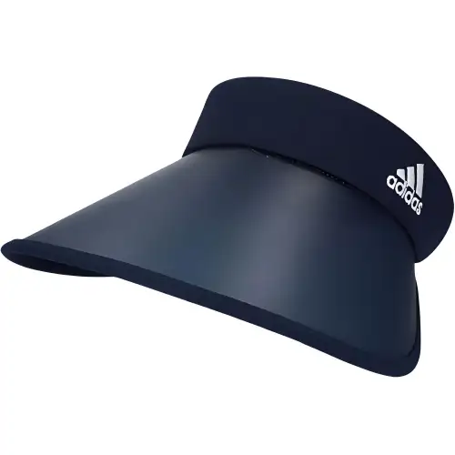 Adidas Polyester Sun Protection Hats Unisex Marine Blue