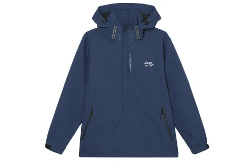 JEEP SPIRIT Waterproof And Windproof Windbreaker Jacket Unisex