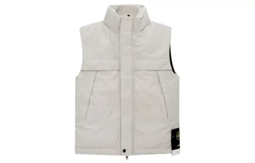 STONE ISLAND Vest Unisex Gray White