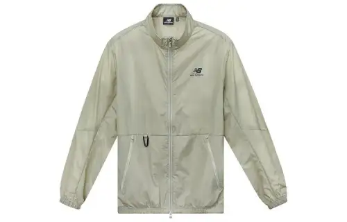 New Balance Jackets Unisex Khaki Turtleneck Moderate Other