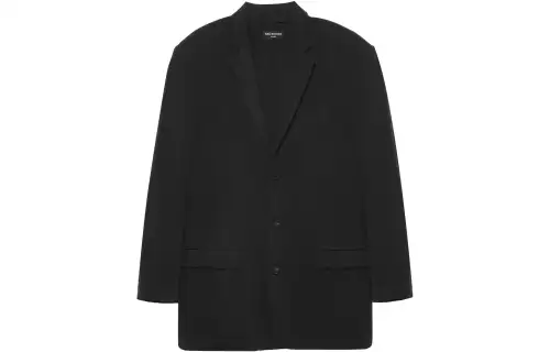Balenciaga Business Suit Coat Unisex Black