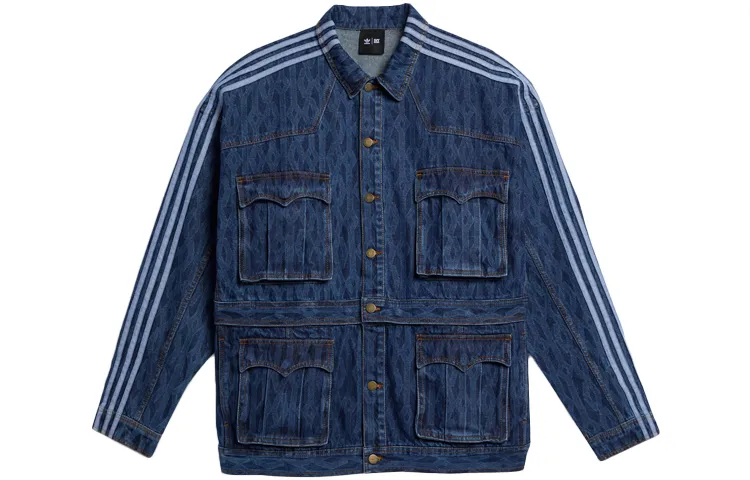 Adidas Originals x Ivy Park Denim Jacket Unisex Blue
