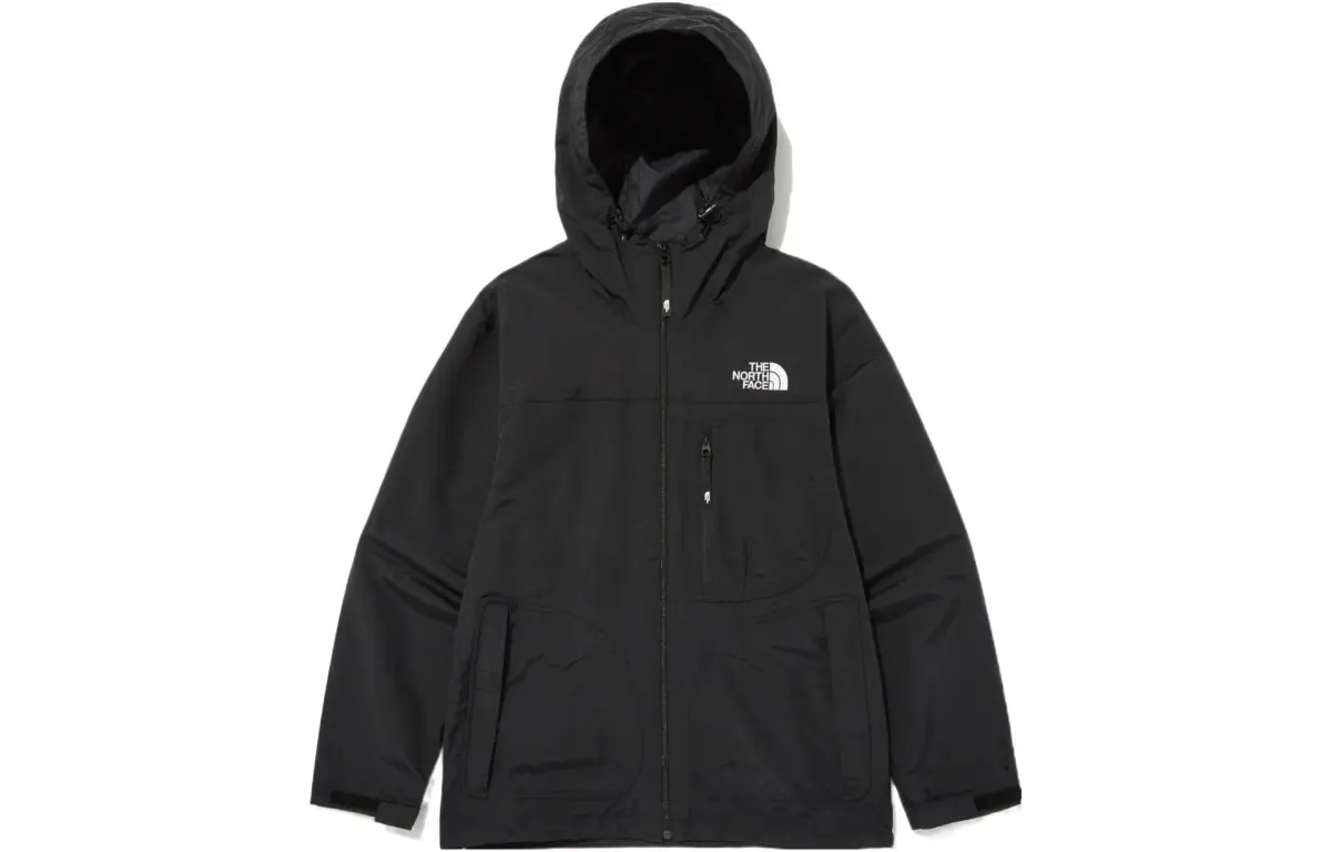 THE NORTH FACE Jackets Men's Black Hooded Moderate Other