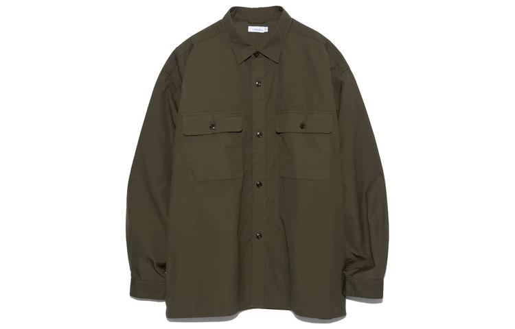 Мужская куртка nanamica Shirt Jacket (однотонная)