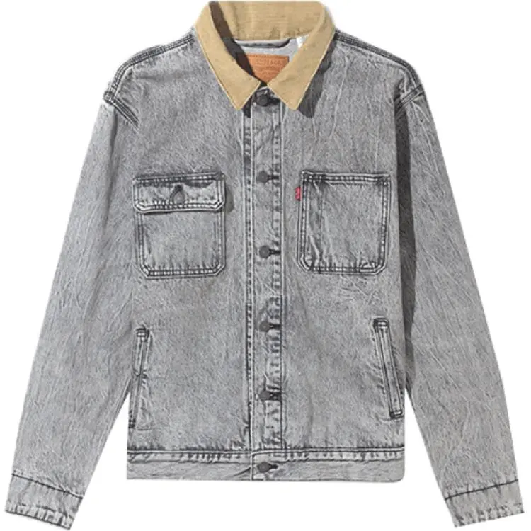 Levi's Denim Jacket Unisex Gray