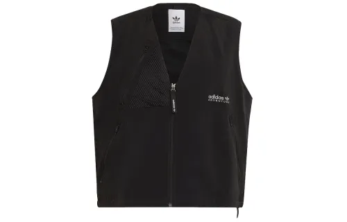 Adidas Originals Adventure Futura Vests Men's Black V Neck Moderate Fishing