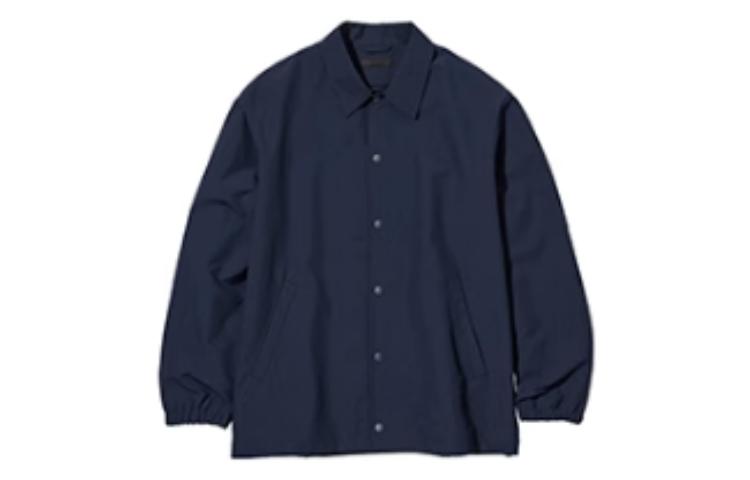 UNIQLO SS23 Jackets & Coats Unisex Navy Blue