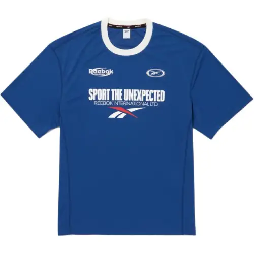 Reebok x VECTOR / 1008530 Drop Shoulder Sleeve T Shirt Unisex Blue