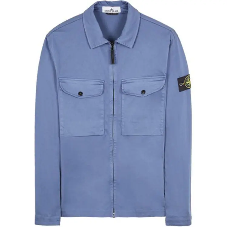 STONE ISLAND Jackets & Coats Men's Blue