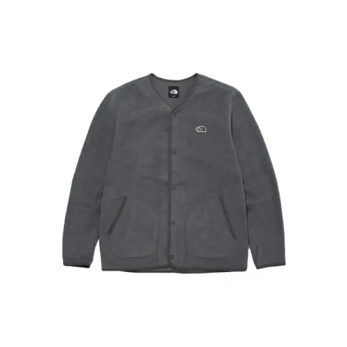 THE NORTH FACE Jackets Men's Gray Crew Neck Moderate Other