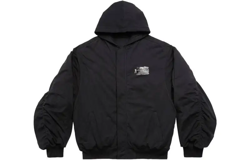 Balenciaga Padded Bomber Hoodie