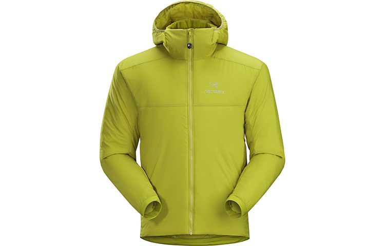 Мужская куртка Arcteryx Atom AR Hoody (черная) — фото 3