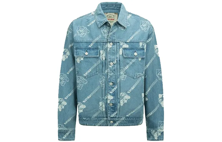 EVISU Denim Jacket Men's Denim Blue
