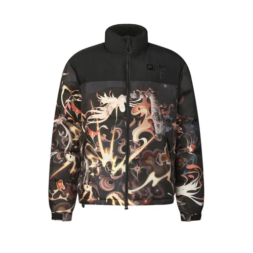 FILA Explorer Down Jacket Men's All Over Print