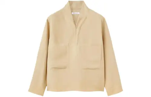 Loro Piana Biwa Overshirt Jackets & Coats Men's Beige
