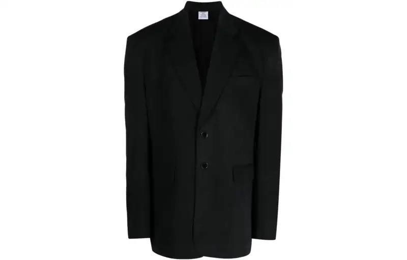 Vetements Business Suits Unisex Black Moderate Business Suit