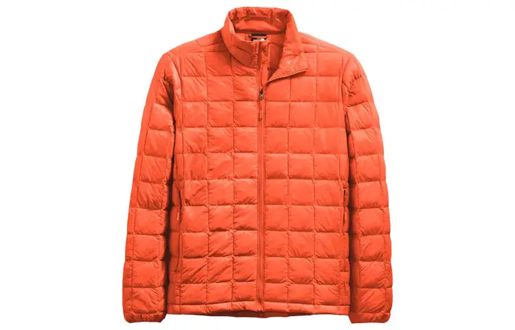 THE NORTH FACE Down Jackets Men's Orange Stand Collar Thin Other