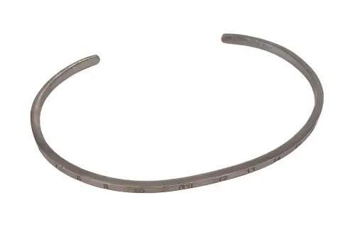 Maison Margiela Silver Bangles Men's Silver