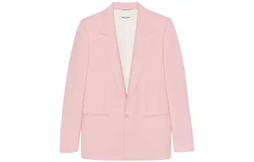 single-breasted blazer