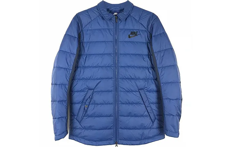 Nike Puffer Jackets Men's Lapel Moderate