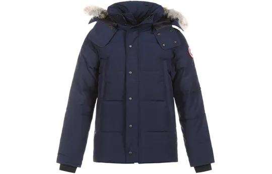 Canada Goose Wyndham Down Jacket Unisex Cerulean Ocean Blue