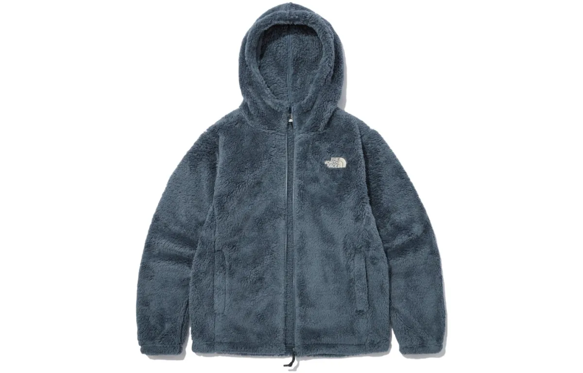 THE NORTH FACE Comfy Ex Fleece Hoodie Dark Slate Unisex Korea Version