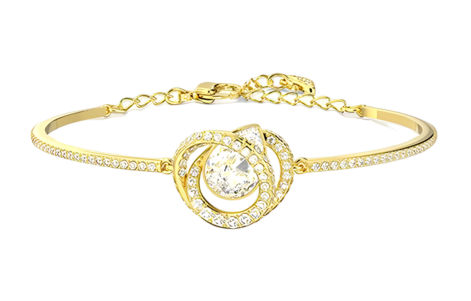 Женский браслет Swarovski Generation (золотой)