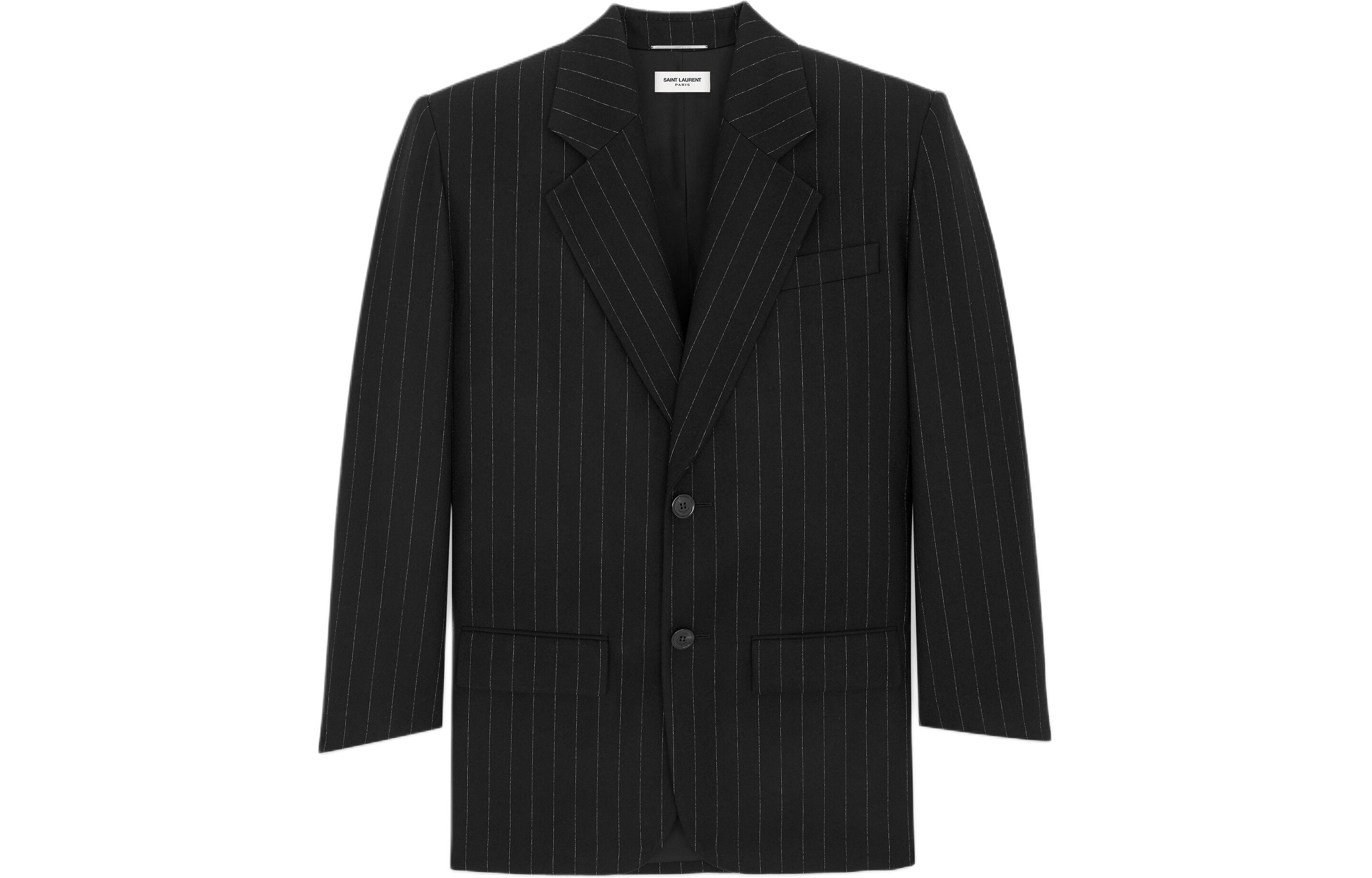 SAINT LAURENT FW23 Business Suit Coat Men's Black